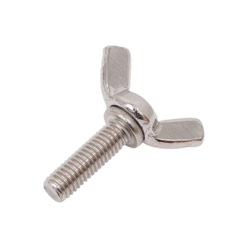 Изображение товара Винт барашек DIN 316 М8 × 16 с резьбою 1,25 мм (20 шт)