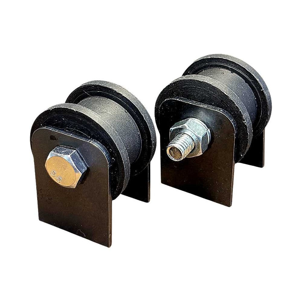 Изображение товара Ролик 23 Болта чёрный на пластинах d 50 под трубу 20х20 капролон 2 шт Ч2527ф2 Изображение товара Ролик 23 Болта чёрный на пластинах d 50 под трубу 20х20 капролон 2 шт Ч2527ф2