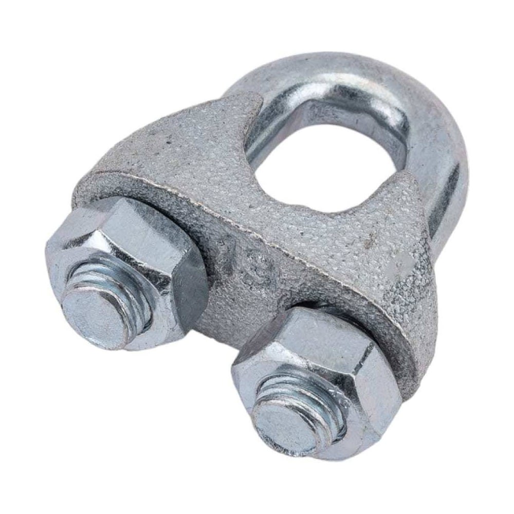 Изображение товара Зажим для стальных канатов 23 Болта М3 ОЦ DIN741 - надежное крепление