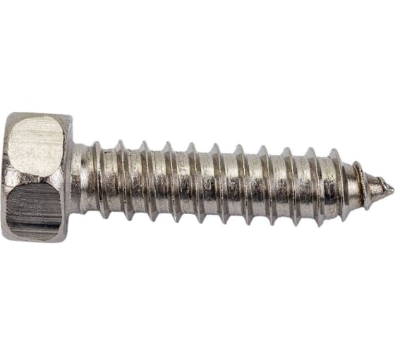 Изображение товара Саморез по металлу шестигранный 23 Болта 3,5х19 DIN7976 нерж, 10 шт шшн3519ф10
