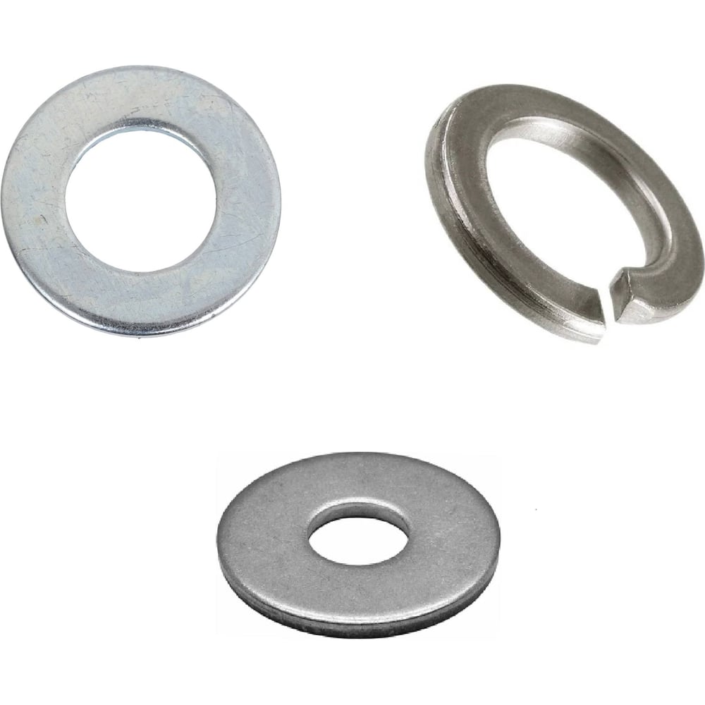 Изображение товара Шайбы 23 Болта М6 (DIN127,9021,125) нержавеющие по 10 шт. 80001ф10