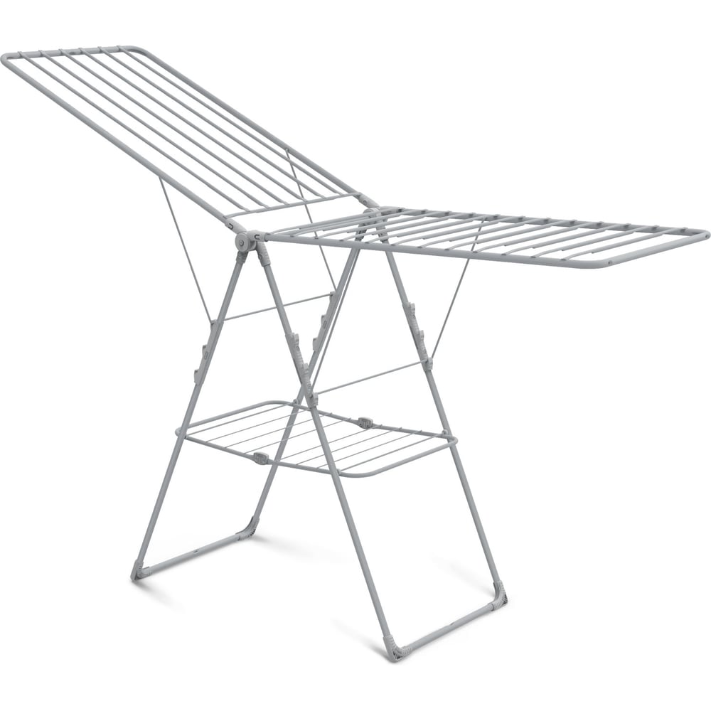 Изображение товара Сушилка напольная Nika 21 м СБ8ПТ матовый серый СБ8ПТ/МС Изображение товара Сушилка напольная Nika 21 м СБ8ПТ матовый серый СБ8ПТ/МС