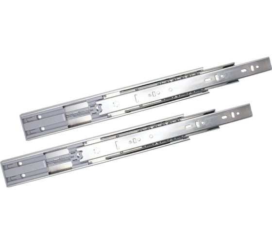 Изображение товара Шариковая направляющая полного выдвижения Mebax 600 мм, Н=45 мм, с доводчиком 00-00001614