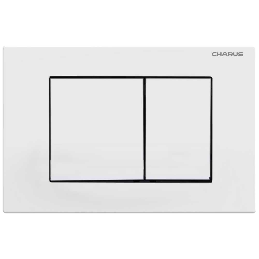 Изображение товара Клавиша для инсталляции CHARUS TM Серия: MINIMALISTA Материал: Пластик ABS Тип: Механический Размер: 245х165х11,7 Цвет: Белый матовый FP.310.12.01
