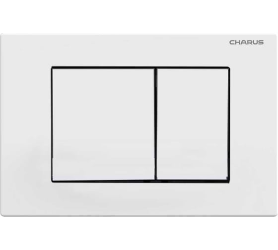 Изображение товара Клавиша для инсталляции TM CHARUS Серия: MINIMALISTA Материал: Пластик ABS Тип: Механический Цвет: Белый матовый FP.310.12.01