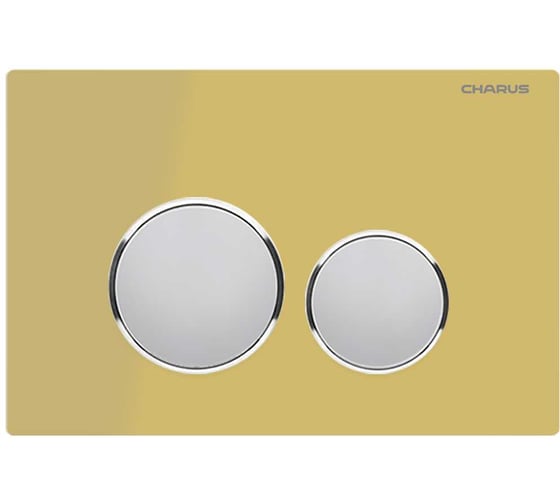 Изображение товара Клавиша для инсталляции CHARUS TM (Серия: BAGLIORE, материал: Закаленное стекло, тип: Механический, цвет: Желтое стекло) FP.330.YELLOW.10