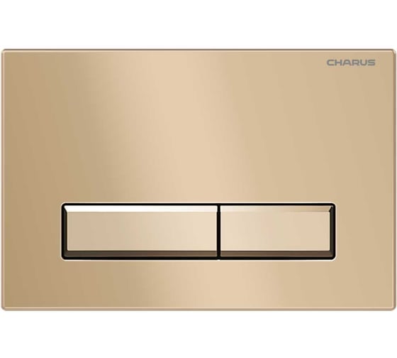 Изображение товара Клавиша для инсталляции CHARUS TM (Серия: RAIDEN, материал: Пластик ABS, тип: Механический, цвет: Матовый песок) FP.321.51.01