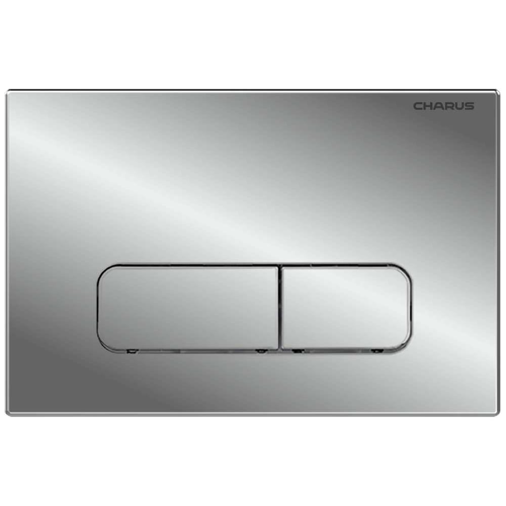 Изображение товара Клавиша для инсталляции CHARUS TM Серия: ELEGIA Материал: Пластик ABS Тип: Механический Размер: 245х165х12 Цвет: Хром глянцевый FP.320.21.01