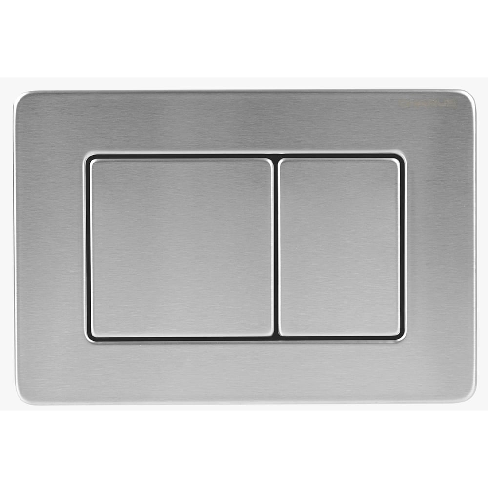 Изображение товара Клавиши для инсталляций к унитазам CHARUS ROBUSTO 241х164 мм, стальная нержавеющая сталь