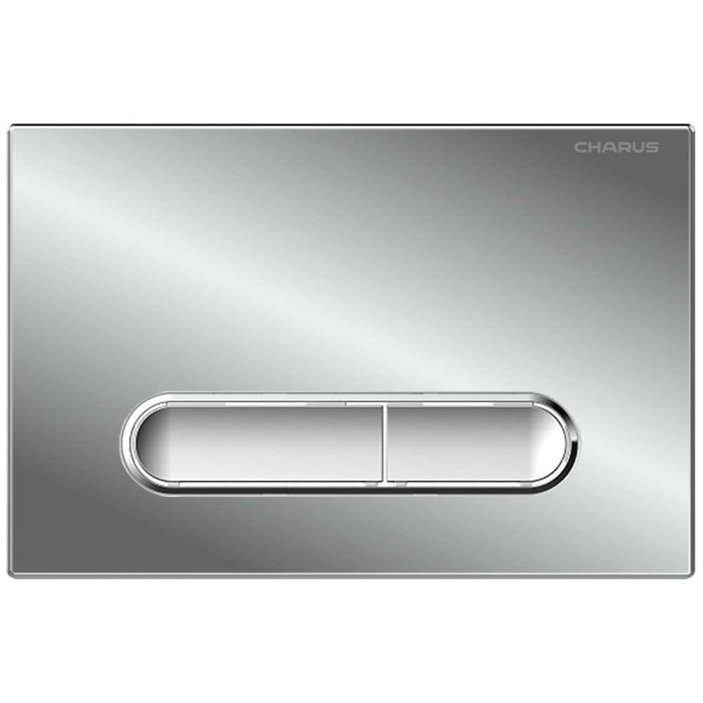 Изображение товара Клавиша для инсталляции CHARUS TM MAGNUS, Пластик ABS+Хромированная окантовка клавиш Тип: Механический Размер: 245*165*12,4 Цвет: Хром глянцевый FP.340.21.01