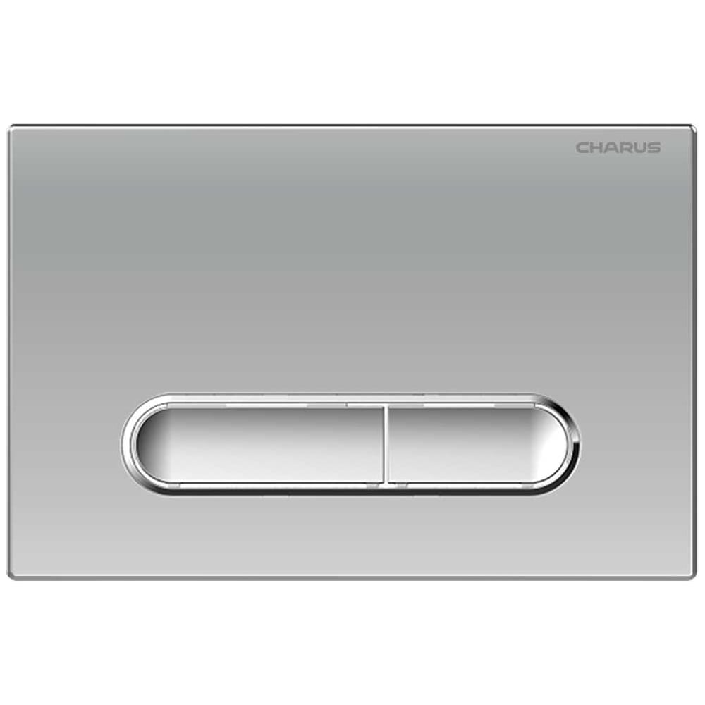 Изображение товара Клавиша для инсталляции CHARUS MAGNUS Матовый хром 245x165x12,4 мм