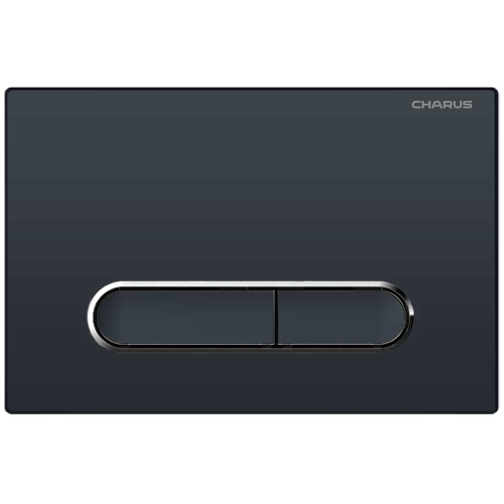 Изображение товара Клавиша для инсталляции CHARUS TM MAGNUS, Пластик ABS+Хромированная окантовка клавиш Тип: Механический Размер: 245*165*12,4 Цвет: Черный матовый FP.340.DW.01