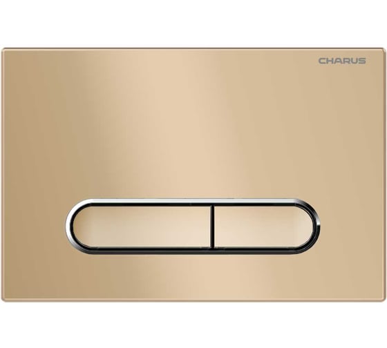 Изображение товара Клавиша для инсталляции CHARUS TM (Серия: MAGNUS, материал: Пластик ABS+Хромированная окантовка клавиш, тип: Механический, цвет: Матовый песок) FP.340.51.01