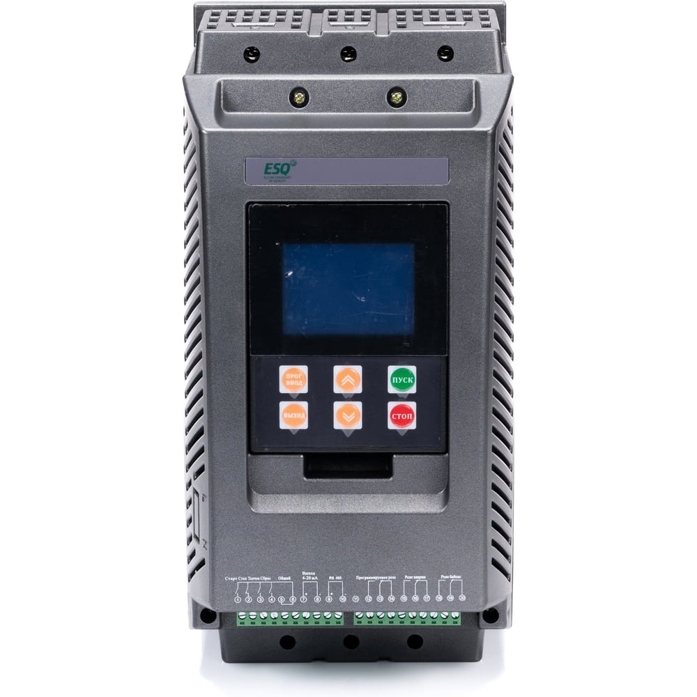 Изображение товара Устройство плавного пуска ESQ GS7-022 44 А 380 В с встроенным шунтирующим контактором