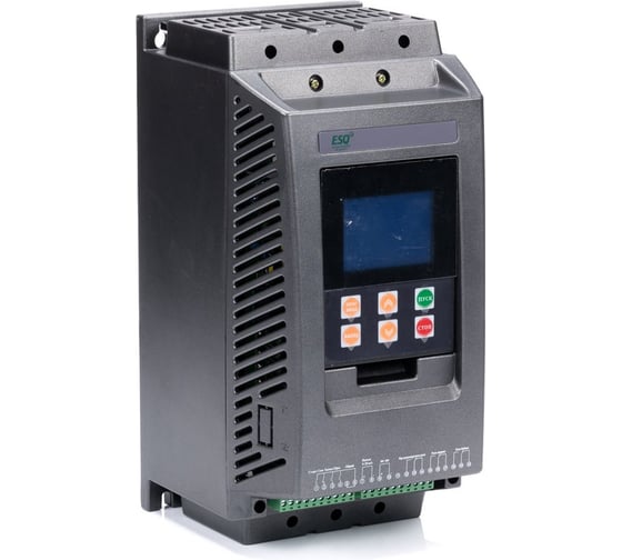 Изображение товара Устройство плавного пуска ESQ GS7-030 (60А, 380В, 30кВт, встроенный шунтирующий контактор) 08.05.000027