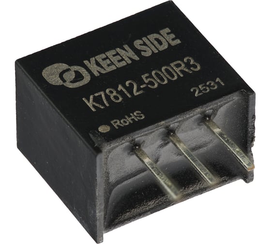 Изображение товара DC-DC преобразователь KEEN SIDE K7812-500R3 (упаковка 21 шт.) 192537