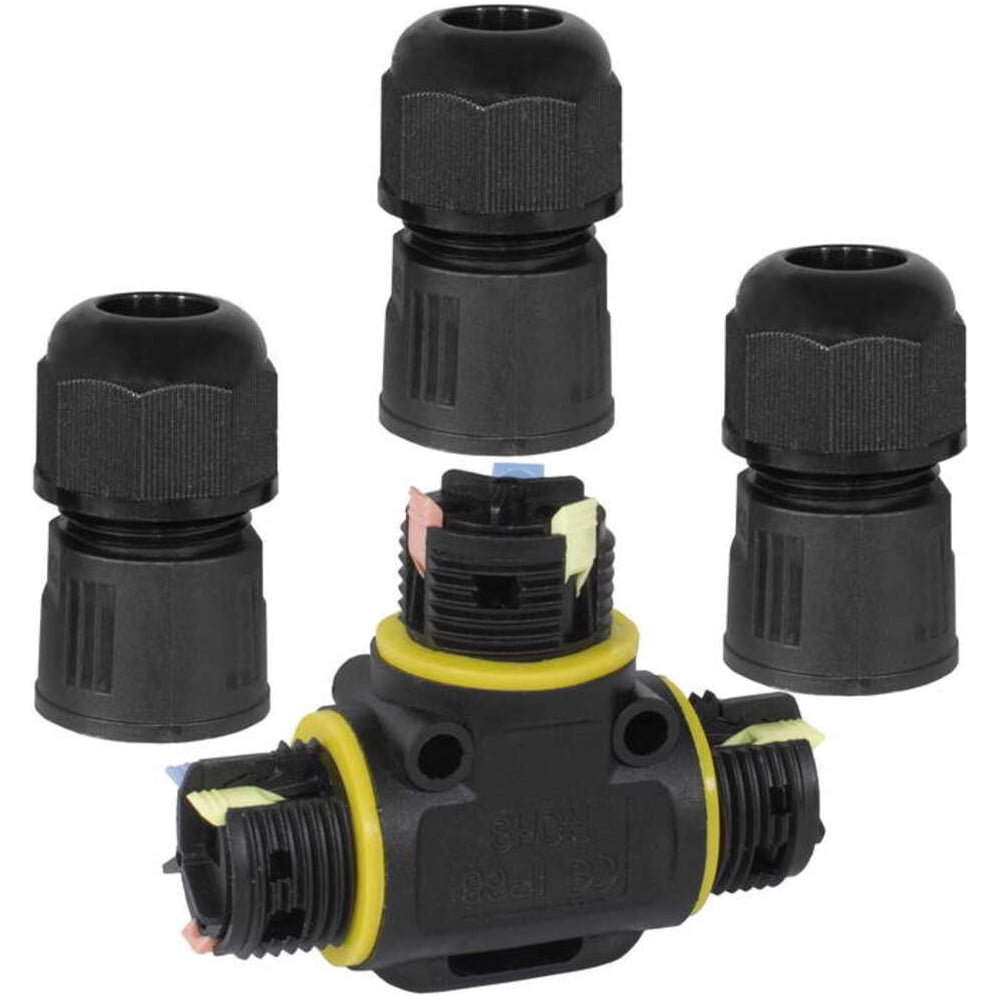 Изображение товара Разъем RUICHI SP20-3P 120291 Корпус разъема с изоляцией