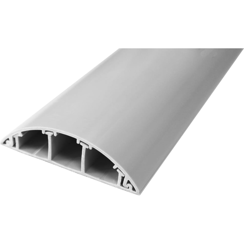 Изображение товара Напольный кабель-канал Урал ПАК «Стандарт» светло-серый, 93х17, 2м КК-7109317-028