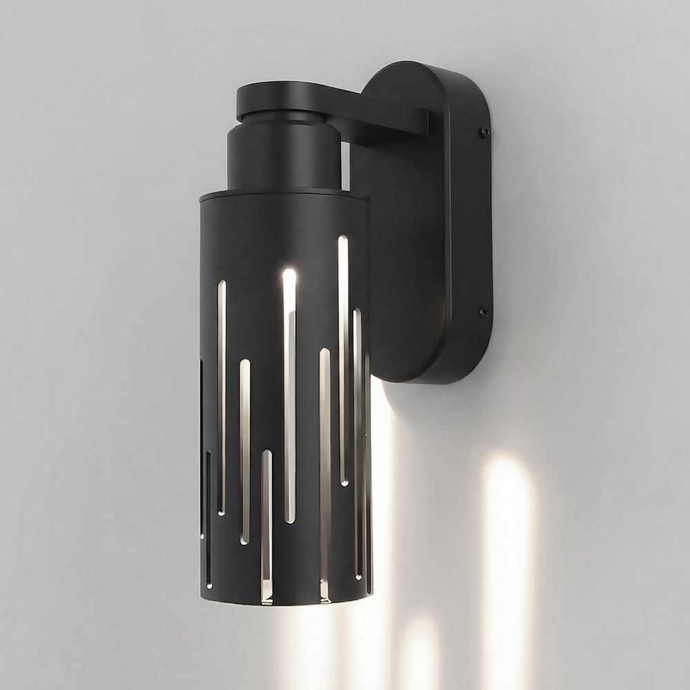 Изображение товара Уличный настенный светодиодный светильник Elektrostandard Streak 4000K IP54 35197/W черный a072055