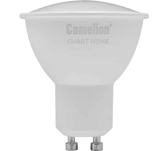 Изображение товара Умная лампа Camelion Smart Home LSH5/GU10/RGBСW/WIFI/3 (3 шт. 5Вт GU10 RGB+DIM+CW 220В WiFi) 15949