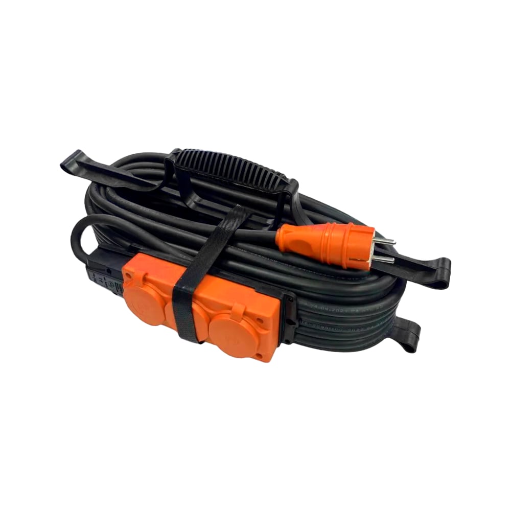 Изображение товара Удлинитель на рамке KNS MAX COLOR 3 гнезда 20 м IP54 оранжевый Изображение товара Удлинитель на рамке KNS MAX COLOR 3 гнезда 20 м IP54 оранжевый