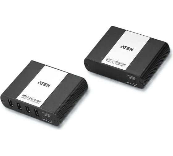 Изображение товара Удлинитель ATEN 4-портовый USB 2.0 по локальной сети UEH4102-AT-G
