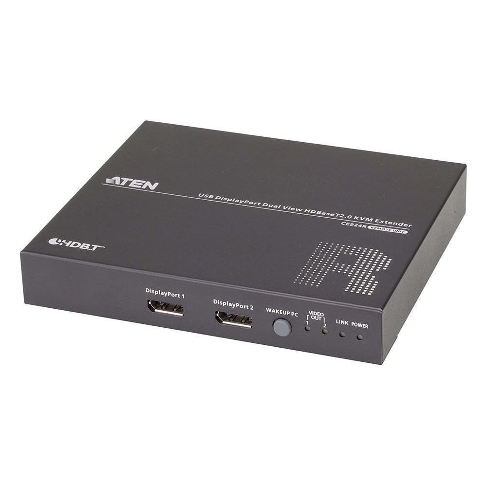 Изображение товара Удлинитель ATEN CE924-AT-G для DP+MINIJACK+USB+RS232 на 100 м