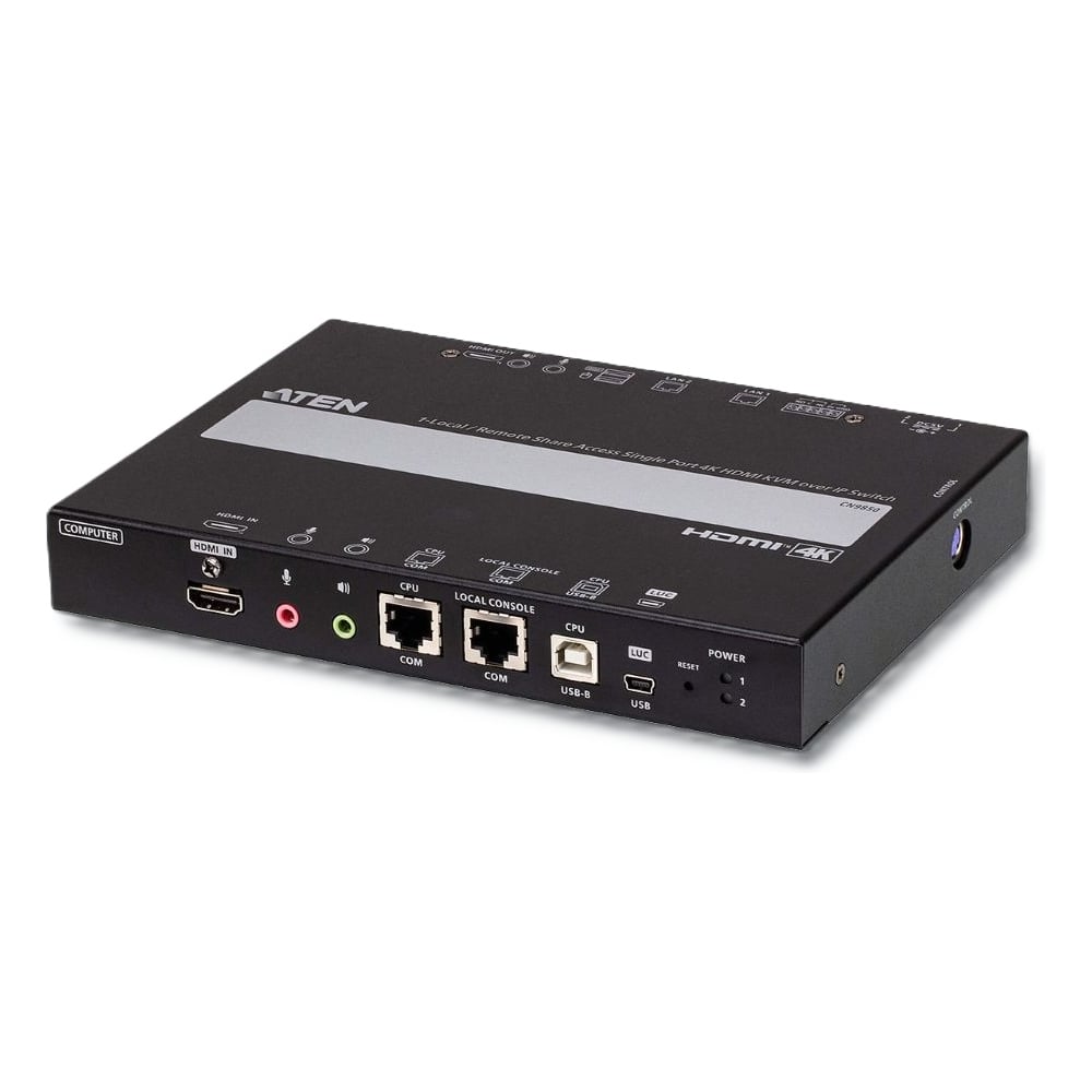Изображение товара Удлинитель ATEN CN9850-AT-G IP KVM шлюз/extender с KVM по IP, USB, HDMI, RS232, AUDIO