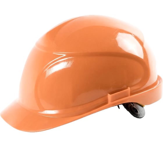 Изображение товара Каска строительная защитная SEBMET оранжевая с храповым механизмом TD109011001