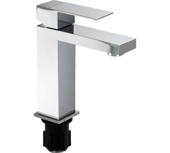 Изображение товара Смеситель для раковины САНАКС серия МАГНУС, квадратный корпус, из нержавеющей стали марки 304, цвет ХРОМ 9156