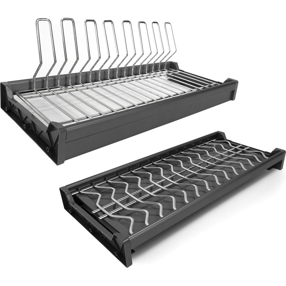 Изображение товара Сушилка для посуды Mebax Chrome 600 Темно-серый