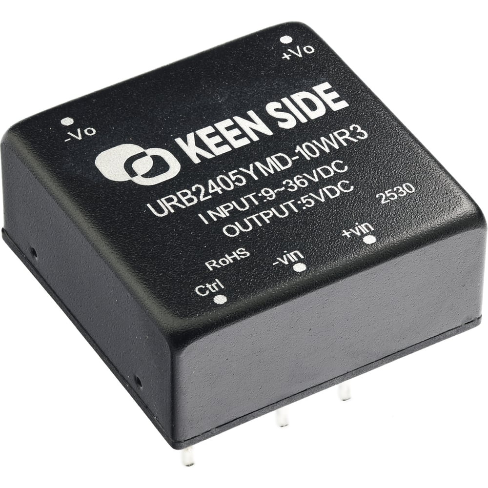 Изображение товара Преобразователь напряжения KEEN SIDE URB2405YMD-10WR3 5 В 2 А компактный