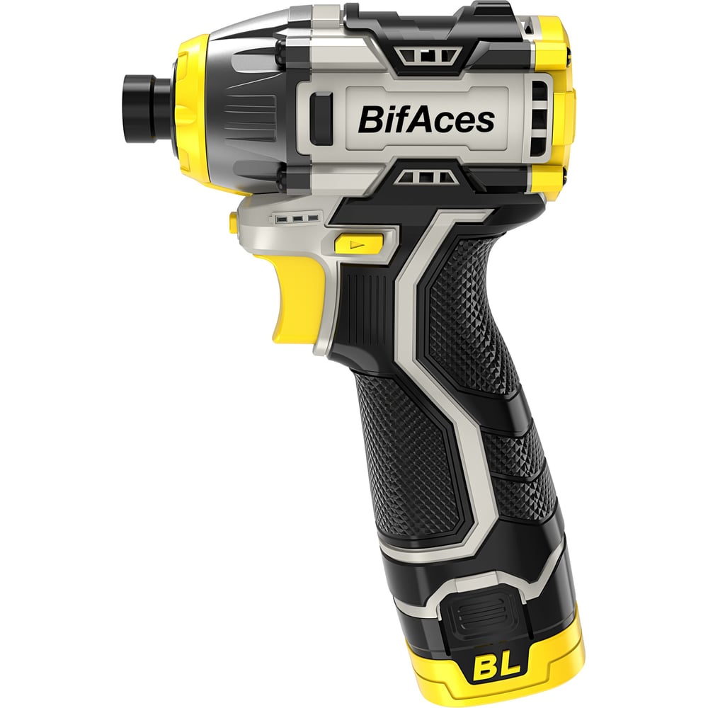Изображение товара Винтовёрт аккумуляторный ударный BifAces Li-Ion, 2 акк., 1500-3500 об/мин, 16 В, DLIS-16-140A Изображение товара Винтовёрт аккумуляторный ударный BifAces Li-Ion, 2 акк., 1500-3500 об/мин, 16 В, DLIS-16-140A