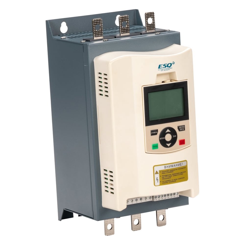 Изображение товара Устройство плавного пуска ESQ GS9-011 22 А 380 В встроенный шунтирующий контактор
