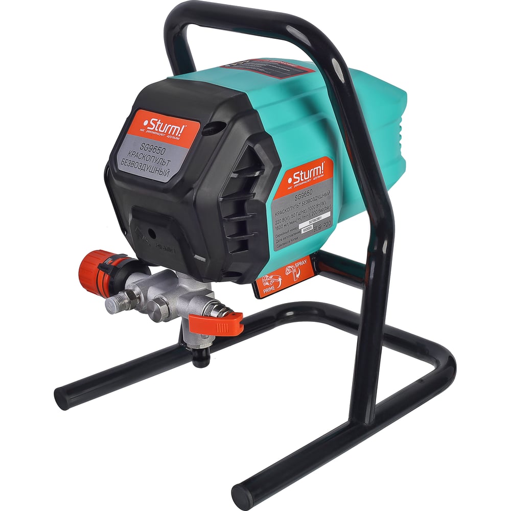 Изображение товара Краскопульт Sturm SG9650 (1000 Вт) безвоздушный, 1.6 л/мин, 200 бар