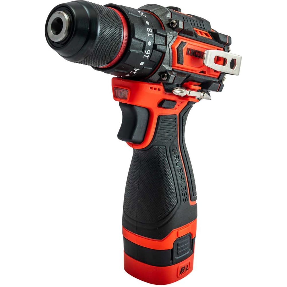 Изображение товара Шуруповерт KINGQUEEN KQ-902K 16.8V ударный, патрон 10мм, 1 АКБ