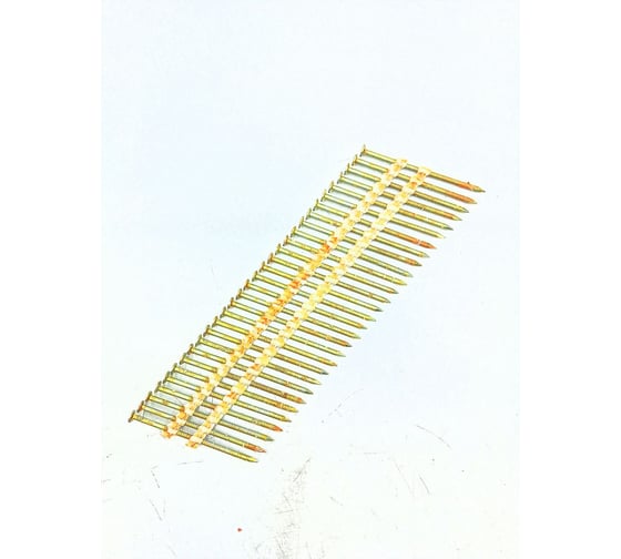 Изображение товара Гвоздь реечный MAINPACK 2,8*70 мм кольцевая накатка (ершенный) на пластике оцинкованный MP (2,43 тыс.шт) МР-653050