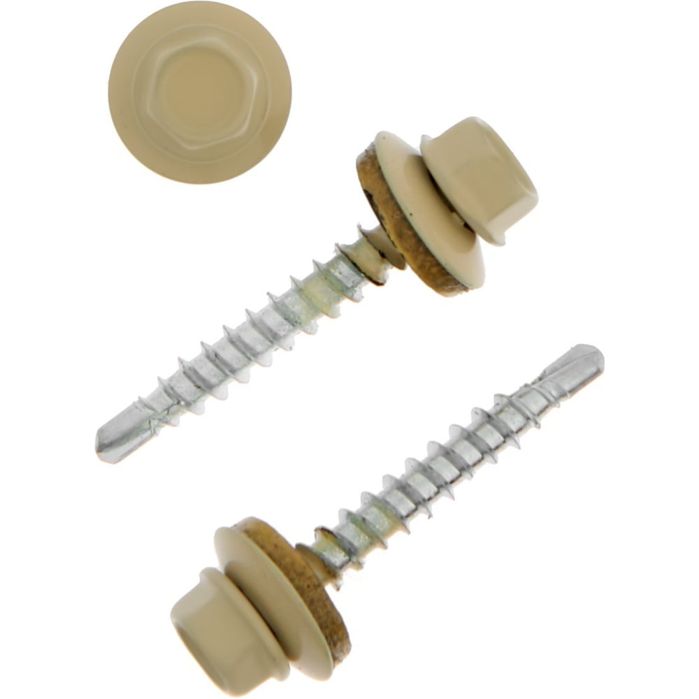 Изображение товара Саморез Крепстор 4,8×29 RAL1014 слоновая кость