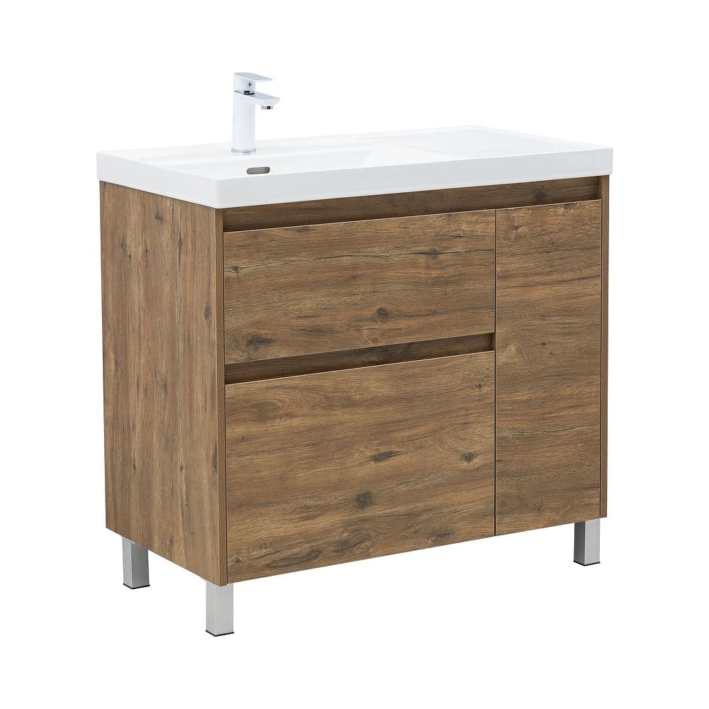 Изображение товара Тумба Aquanet Nova Lite 2.0 90 L дуб рустикальный