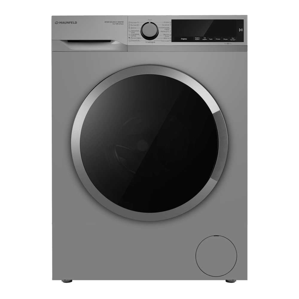 Изображение товара Стиральная машина с инвертором и паром MAUNFELD MFWM128SL400 ST INVERTER