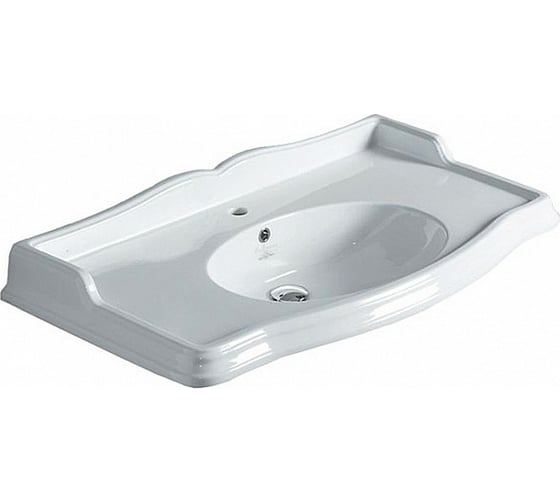 Изображение товара Подвесная раковина SIMAS ARCADE с 1 отверстием для смесителя, белый AR 864 bia 1 hole