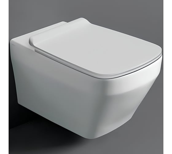 Изображение товара Подвесной унитаз SIMAS BADEN-BADEN Rimless, белый BB 18 bia