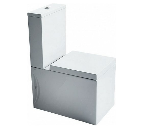 Изображение товара Унитаз-моноблок SIMAS FROZEN выпуск в пол или стену, 61x37.5x40, белый FZ 07 bia