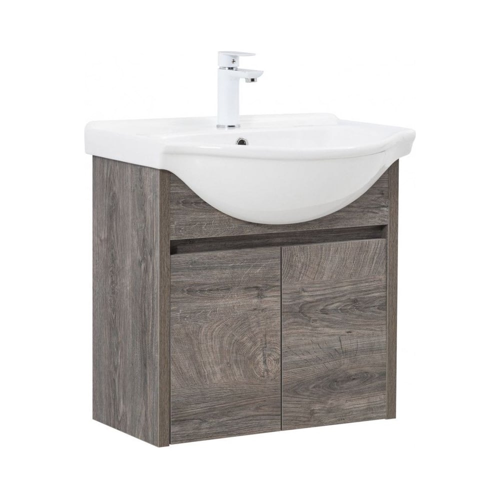 Изображение товара Тумба Aquanet Сидней 60 цв.дуб рошелье (раковина Shenxin) (345120) 00345120