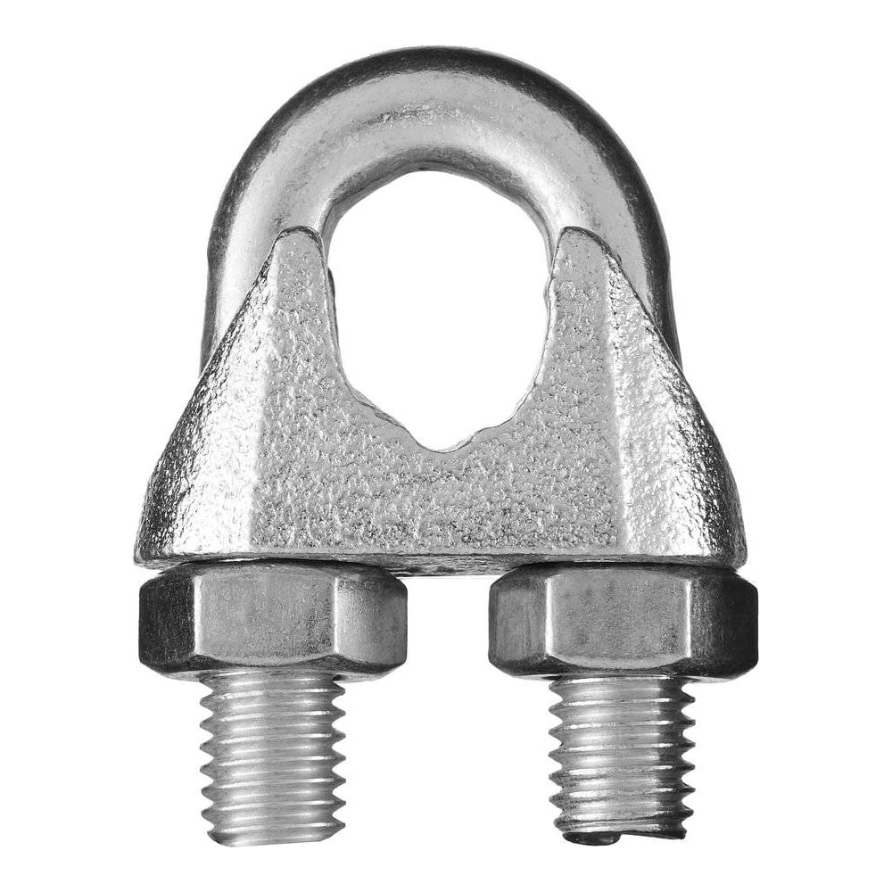 Изображение товара Зажим для стальных канатов ARNO INDUSTRIES 14 мм 3 шт, для соединения и фиксации троса DIN 741, оцинкованная сталь AF1101400037698