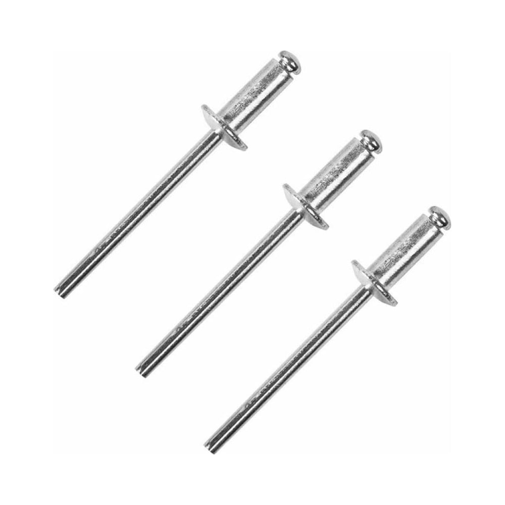 Изображение товара Заклепка вытяжная ARNO INDUSTRIES 4х12 мм 60 шт, для неразъемного соединения листовых материалов нержавеющая сталь А2 AK1900401295098