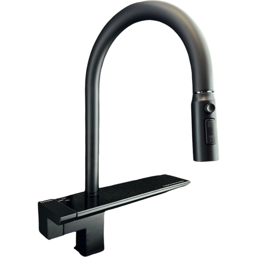 Изображение товара Смеситель ALOUTE для кухни с водопадом и выдвижным изливом A40163-8