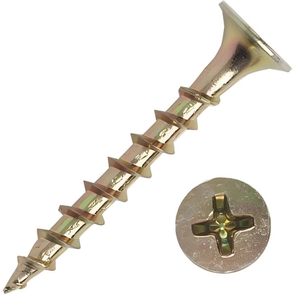 Изображение товара Саморез ARNO INDUSTRIES 3,5×45 мм для гипсокартона, желтый цинк, PH2