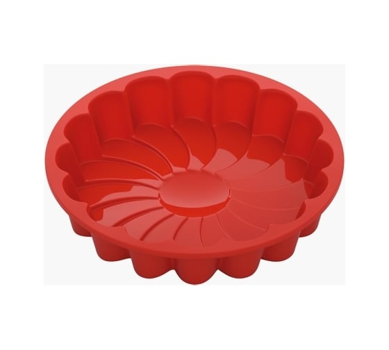Изображение товара Форма NADOBA MILA для выпечки в виде цветка силиконовая 23x23x45 см 762023