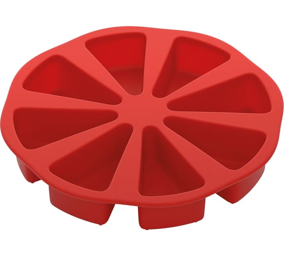 Изображение товара Форма NADOBA MILA для порционного торта, силиконовая, 26x26x4,5 см, 762024